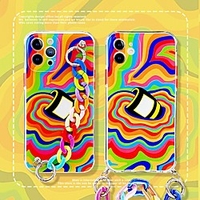Phone Case For Apple Back Cover iPhone 12 Pro Max 11 SE 2020 X XR XS Max 8 7 Shockproof Dustproof Geometric Pattern TPU miniinthebox