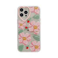 Phone Case For Apple Back Cover iPhone 12 Pro Max 11 SE 2020 X XR XS Max 8 7 Shockproof Dustproof Graphic Flower TPU miniinthebox