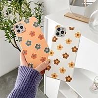 Phone Case For Apple Back Cover iPhone 12 Pro Max 11 SE 2020 X XR XS Max 8 7 Shockproof Dustproof Graphic Flower TPU miniinthebox