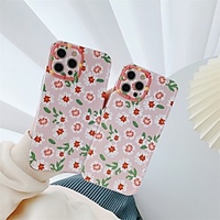 Phone Case For Apple Back Cover iPhone 12 Pro Max 11 SE 2020 X XR XS Max 8 7 Shockproof Dustproof Graphic Flower TPU miniinthebox