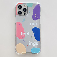 Phone Case For Apple Back Cover iPhone 12 Pro Max 11 SE 2020 X XR XS Max 8 7 Shockproof Dustproof Graphic Transparent TPU miniinthebox