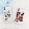 Phone Case For Apple Back Cover iPhone 12 Pro Max 11 SE 2020 X XR XS Max 8 7 Shockproof Dustproof Graphic Transparent TPU miniinthebox