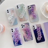 Phone Case For Apple Back Cover iPhone 12 Pro Max 11 SE 2020 X XR XS Max 8 7 Shockproof Dustproof Lines / Waves TPU miniinthebox