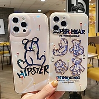 Phone Case For Apple Back Cover iPhone 12 Pro Max 11 SE 2020 X XR XS Max 8 7 Shockproof Dustproof Pattern Cartoon TPU miniinthebox