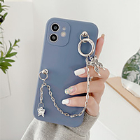 Phone Case For Apple Back Cover iPhone 12 Pro Max 11 SE 2020 X XR XS Max 8 7 Shockproof Dustproof Playing with Apple Logo Solid Colored TPU miniinthebox