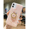 Phone Case For Apple Back Cover iPhone 12 Pro Max 11 SE 2020 X XR XS Max 8 7 Shockproof Dustproof Ring Holder Geometric Pattern TPU miniinthebox