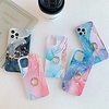 Phone Case For Apple Back Cover iPhone 12 Pro Max 11 SE 2020 X XR XS Max 8 7 Shockproof Dustproof Ring Holder Marble TPU miniinthebox