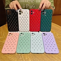 Phone Case For Apple Back Cover iPhone 12 Pro Max 11 SE 2020 X XR XS Max 8 7 Shockproof Dustproof Solid Colored TPU miniinthebox