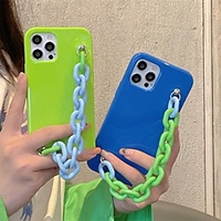 Phone Case For Apple Back Cover iPhone 12 Pro Max 11 SE 2020 X XR XS Max 8 7 Shockproof Dustproof Solid Colored TPU miniinthebox