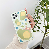 Phone Case For Apple Back Cover iPhone 12 Pro Max 11 SE 2020 X XR XS Max 8 7 Shockproof Dustproof Tile Food TPU miniinthebox