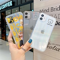Phone Case For Apple Back Cover iPhone 12 Pro Max 11 SE 2020 X XR XS Max 8 7 Shockproof Dustproof Translucent Graphic TPU miniinthebox