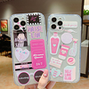 Phone Case For Apple Back Cover iPhone 12 Pro Max 11 SE 2020 X XR XS Max 8 7 Shockproof Dustproof Translucent Word / Phrase TPU miniinthebox
