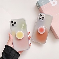 Phone Case For Apple Back Cover iPhone 12 Pro Max 11 SE 2020 X XR XS Max 8 7 Shockproof Dustproof Transparent TPU miniinthebox