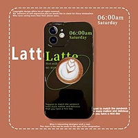 Phone Case For Apple Back Cover iPhone 12 Pro Max 11 SE 2020 X XR XS Max 8 7 Shockproof Dustproof Word / Phrase Graphic TPU miniinthebox