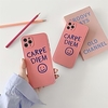 Phone Case For Apple Back Cover iPhone 12 Pro Max 11 SE 2020 X XR XS Max 8 7 Shockproof Dustproof Word / Phrase TPU miniinthebox