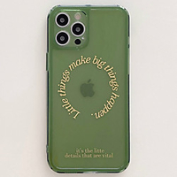 Phone Case For Apple Back Cover iPhone 12 Pro Max 11 SE 2020 X XR XS Max 8 7 Shockproof Dustproof Word / Phrase TPU miniinthebox