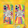 Phone Case For Apple Back Cover iPhone 12 Pro Max 11 SE 2020 X XR XS Max 8 7 Shockproof Dustproof Word / Phrase TPU miniinthebox
