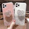 Phone Case For Apple Back Cover iPhone 12 Pro Max 11 SE 2020 X XR XS Max 8 7 with Stand Glitter Shine Glitter Shine TPU miniinthebox