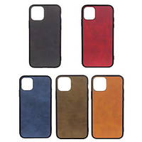 Phone Case For Apple Back Cover iPhone 12 Pro Max 11 SE 2020 X XR XS Max Shockproof Dustproof Solid Colored PU Leather miniinthebox