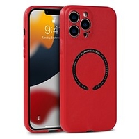 Phone Case For Apple Back Cover iPhone 13 12 11 Pro Max X XR XS Max Bumper Frame Compatible with MagSafe Soft Edges Solid Colored PU Leather miniinthebox