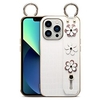 Phone Case For Apple Back Cover iPhone 13 12 Pro Max Mini Portable Plating Shockproof Solid Colored Geometric Pattern Flower PU Leather miniinthebox