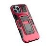 Phone Case For Apple Back Cover iPhone 13 12 Pro Max Mini Portable with Stand Shockproof Solid Colored Geometric Pattern Aluminum Alloy PC miniinthebox
