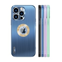 Phone Case For Apple Back Cover iPhone 13 12 Pro Max Portable Shockproof Solid Colored Aluminum Alloy miniinthebox