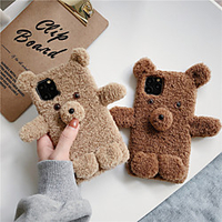 Phone Case For Apple Back Cover iPhone 13 iPhone 12 Pro Max 11 SE 2020 X XR XS Max 8 7 6 iPhone 13 Pro Max iPhone 13 Mini iPhone 13 Pro Shockproof Plush Animal TPU miniinthebox