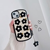 Phone Case For Apple Back Cover iPhone 13 Pro Max 12 11 SE 2022 X XR XS Max 8 7 Bumper Frame Dustproof Soft Edges 3D Cartoon Flower Silicone miniinthebox