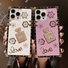 Phone Case For Apple Back Cover iPhone 13 Pro Max 12 11 SE 2022 X XR XS Max 8 7 Bumper Frame Rhinestone Shockproof Flower Crystal Diamond TPU PC miniinthebox