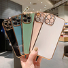 Phone Case For Apple Back Cover Soft Electroplated Candy Colour iPhone 13 Case 12 Pro Max 11 SE 2020 X XR XS Max 8 7 Shockproof Dustproof Plating Solid Colored TPU Camera Lens Protector miniinthebox