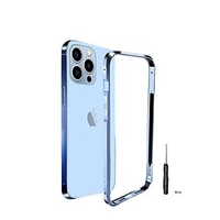 Phone Case For Apple Bumper iPhone 13 Pro iPhone 13 Pro Max iPhone 12 Pro Max iPhone 12 Pro Bumper Frame Shockproof Solid Colored Aluminum Alloy miniinthebox