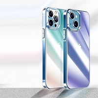 Phone Case For Apple Classic Series iPhone 13 12 11 Pro Max Mini Bumper Frame Dustproof Four Corners Drop Resistance Transparent TPU PC miniinthebox