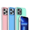 Phone Case For Apple Classic Series iPhone 13 12 11 Pro Max X XR XS Max Bumper Frame Dustproof Four Corners Drop Resistance Solid Colored TPU PC miniinthebox