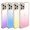 Phone Case For Apple Classic Series iPhone 13 Pro Max 12 11 SE 2022 X XR XS Max 8 7 Bumper Frame Dustproof Four Corners Drop Resistance Color Gradient TPU miniinthebox