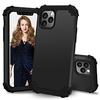 Phone Case For Apple Classic Series iPhone 13 Pro Max 12 11 SE 2022 X XR XS Max 8 7 Bumper Frame Dustproof Four Corners Drop Resistance Solid Colored Silica Gel PC miniinthebox