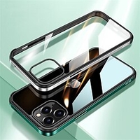 Phone Case For Apple Clear Case iPhone 13 Pro Max 12 11 SE 2022 X XR XS Max 8 7 Bumper Frame Dustproof Four Corners Drop Resistance Transparent TPU Tempered Glass miniinthebox