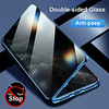 Phone Case For Apple Full Body Case Flip iPhone 12 Pro Max 11 SE 2020 X XR XS Max 8 7 6 Shockproof Flip Transparent Transparent Tempered Glass Metal miniinthebox