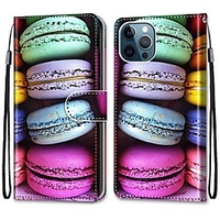 Phone Case For Apple Full Body Case iPhone 12 Pro Max 11 SE 2020 X XR XS Max 8 7 6 Card Holder Shockproof Dustproof Cartoon PU Leather miniinthebox
