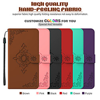 Phone Case For Apple Full Body Case iPhone 12 Pro Max 11 SE 2020 X XR XS Max 8 7 6 Card Holder Shockproof Dustproof Solid Colored Geometric Pattern PU Leather miniinthebox