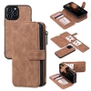 Phone Case For Apple Full Body Case iPhone 13 12 11 Pro Max Mini X XR XS Max 8 7 Plus Card Holder Shockproof Dustproof Solid Colored PU Leather TPU PC miniinthebox