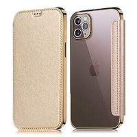 Phone Case For Apple Full Body Case iPhone 13 12 11 Pro Max X XR XS Max 8 7 Plus Card Holder Shockproof Dustproof Solid Colored PU Leather TPU miniinthebox