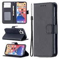 Phone Case For Apple Full Body Case iPhone 13 12 Pro Max 11 SE 2020 X XR XS Max 8 7 Wallet Card Holder Shockproof Solid Colored PU Leather miniinthebox
