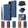 Phone Case For Apple Full Body Case Leather Wallet Card iPhone 13 iPhone 12 Pro Max 11 SE 2020 X XR XS Max 8 7 6 iPhone 13 Pro Max iPhone 13 Mini iPhone 13 Pro Wallet Card Holder Shockproof Solid miniinthebox