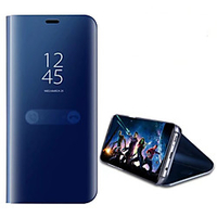 Phone Case For Apple iPhone X Full Body Case iPhone XR iPhone XS iPhone XS Max iPhone X iPhone 8 Plus iPhone 8 with Stand Mirror Auto Sleep / Wake Up Solid Colored Hard PC miniinthebox