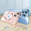Phone Case For Apple Magnetic Adsorption iPhone 13 12 Pro Max Compatible with MagSafe Solid Colored TPU Metal Shockproof Anti-fall miniinthebox