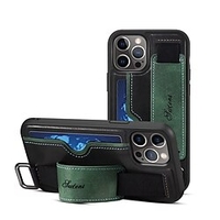 Phone Case For Apple Wallet Card iPhone 13 12 Pro Max Mini Shockproof Dustproof Card Holder Slots Solid Colored TPU PU Leather miniinthebox