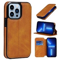 Phone Case For Apple Wallet Card iPhone 13 Pro Max 12 11 SE 2022 X XR XS Max 8 7 Magnetic Dustproof Card Holder Slots Solid Colored TPU PU Leather miniinthebox