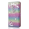 Phone Case For Apple Wallet Card iPhone 13 Pro Max 12 11 SE 2022 X XR XS Max 8 7 Rhinestone with Stand Glitter Shine Glitter Shine PU Leather miniinthebox