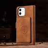 Phone Case For Apple Wallet Card iPhone 13 Pro Max 12 11 SE 2022 X XR XS Max 8 7 Wallet Zipper with Wrist Strap Solid Colored PU Leather miniinthebox